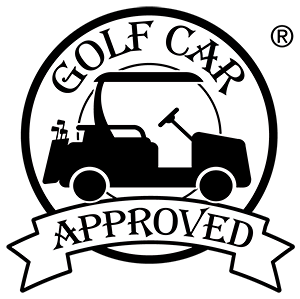 golf car approved logo